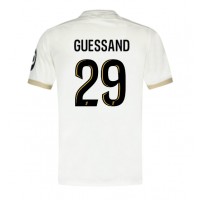 Maglia Calcio OGC Nice Evann Guessand #29 Seconda Divisa 2024-25 Manica Corta